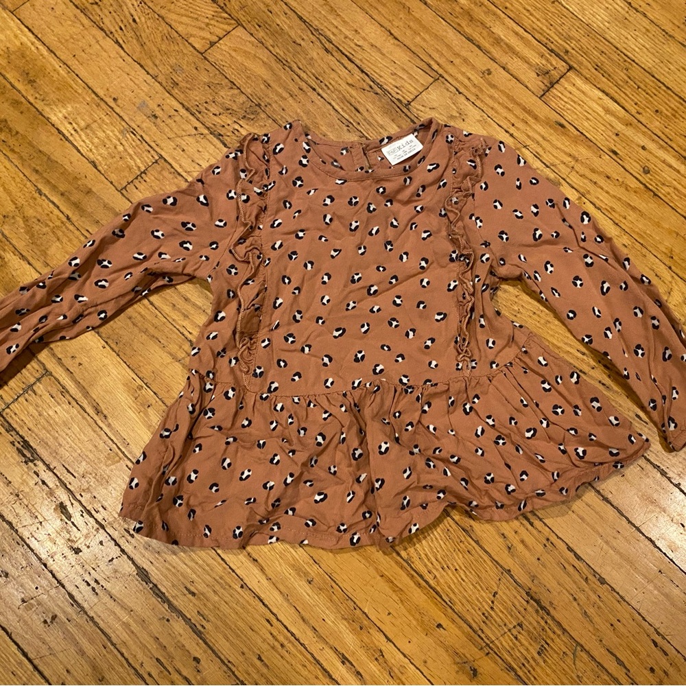 F & F kids cheetah print dress.